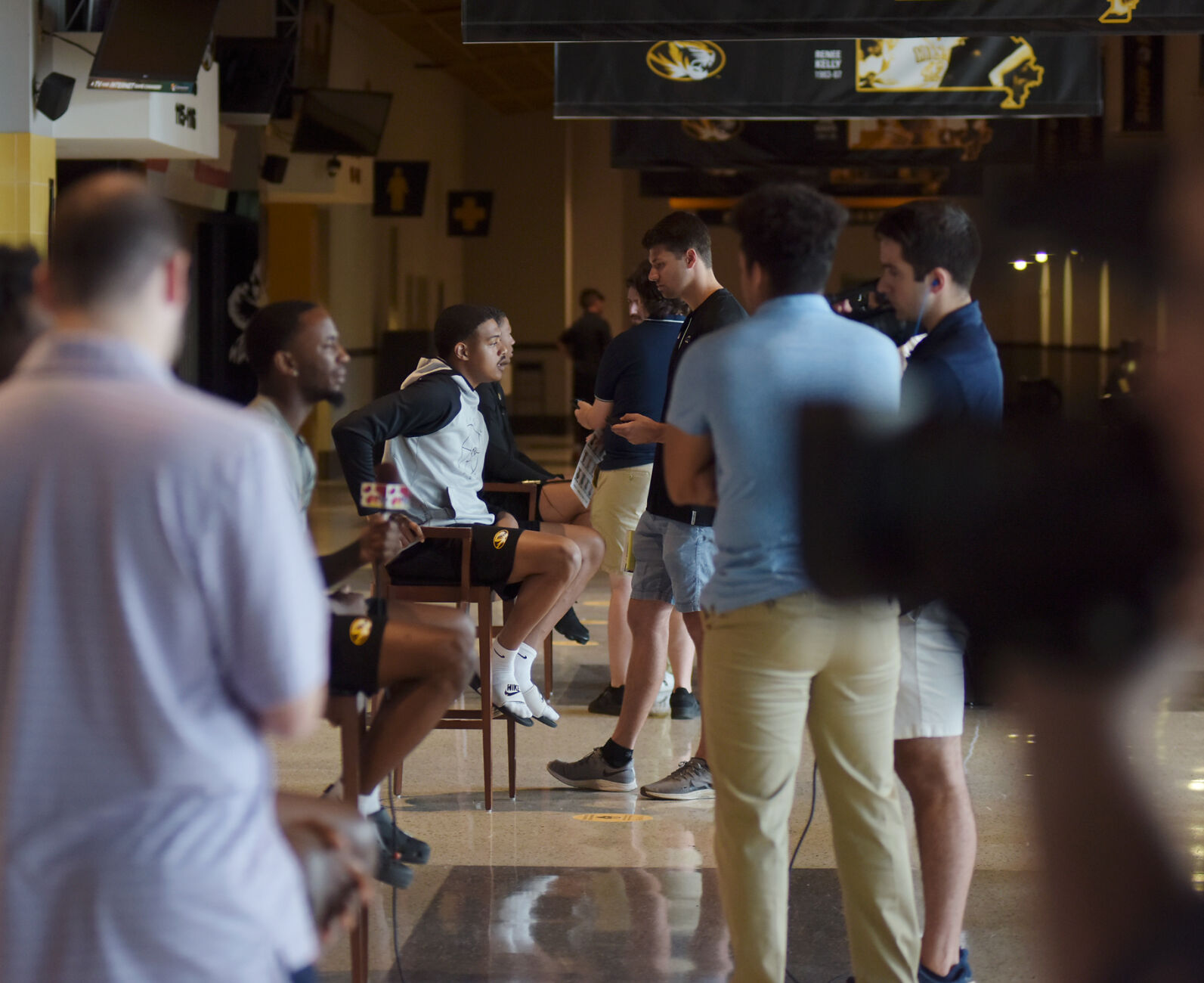 Missouri men's basketball hosts a news conference